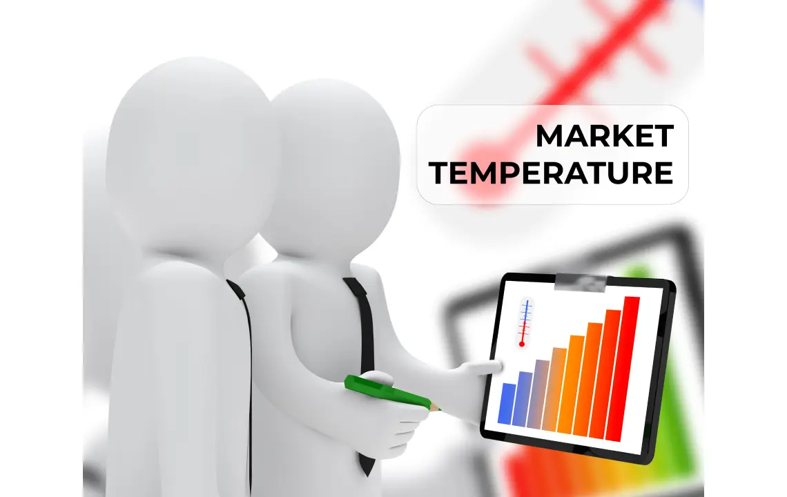 cold, warm, and hot market
